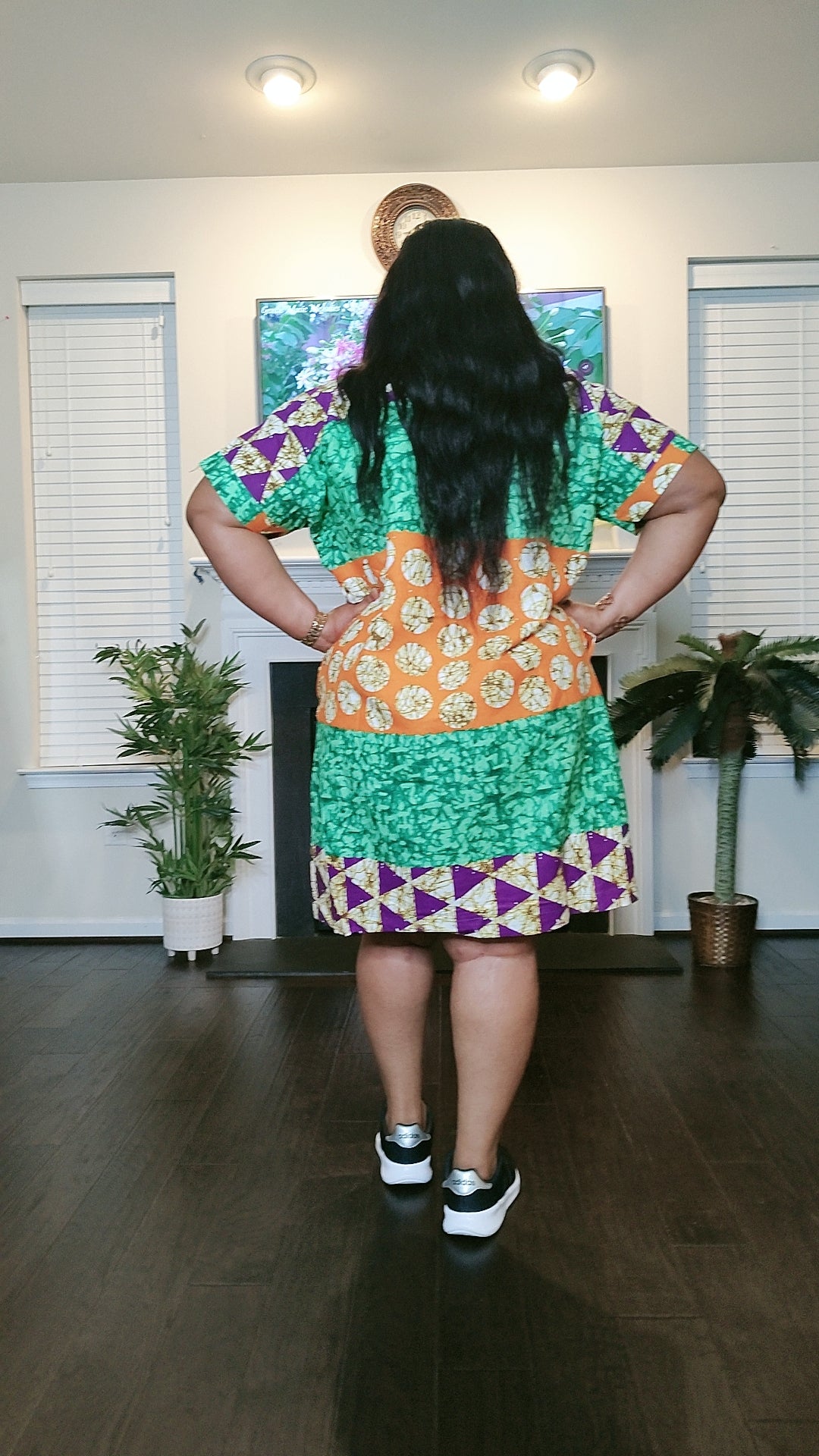 ALARA AFRICAN SHIFT DRESS