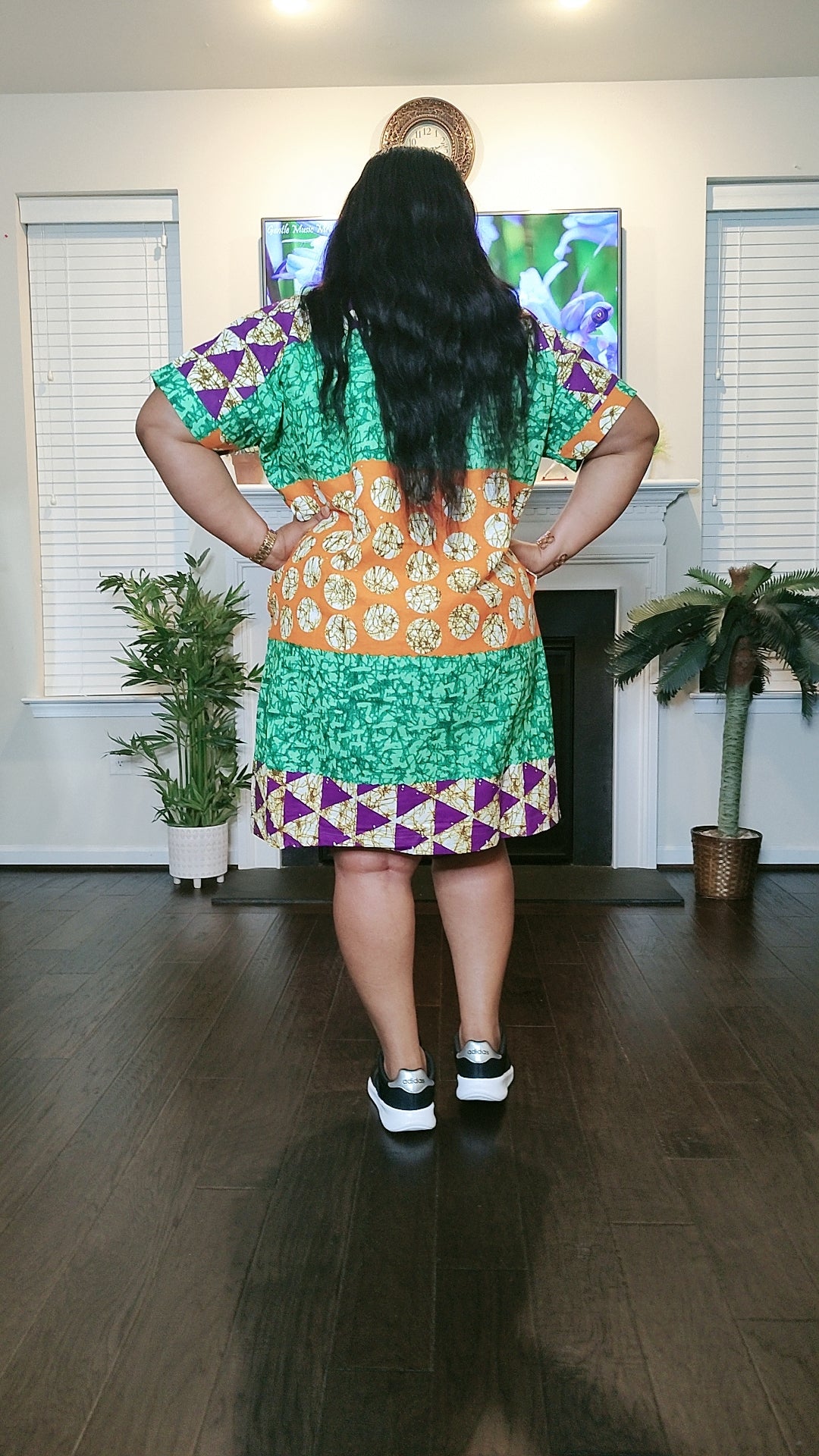 ALARA AFRICAN SHIFT DRESS