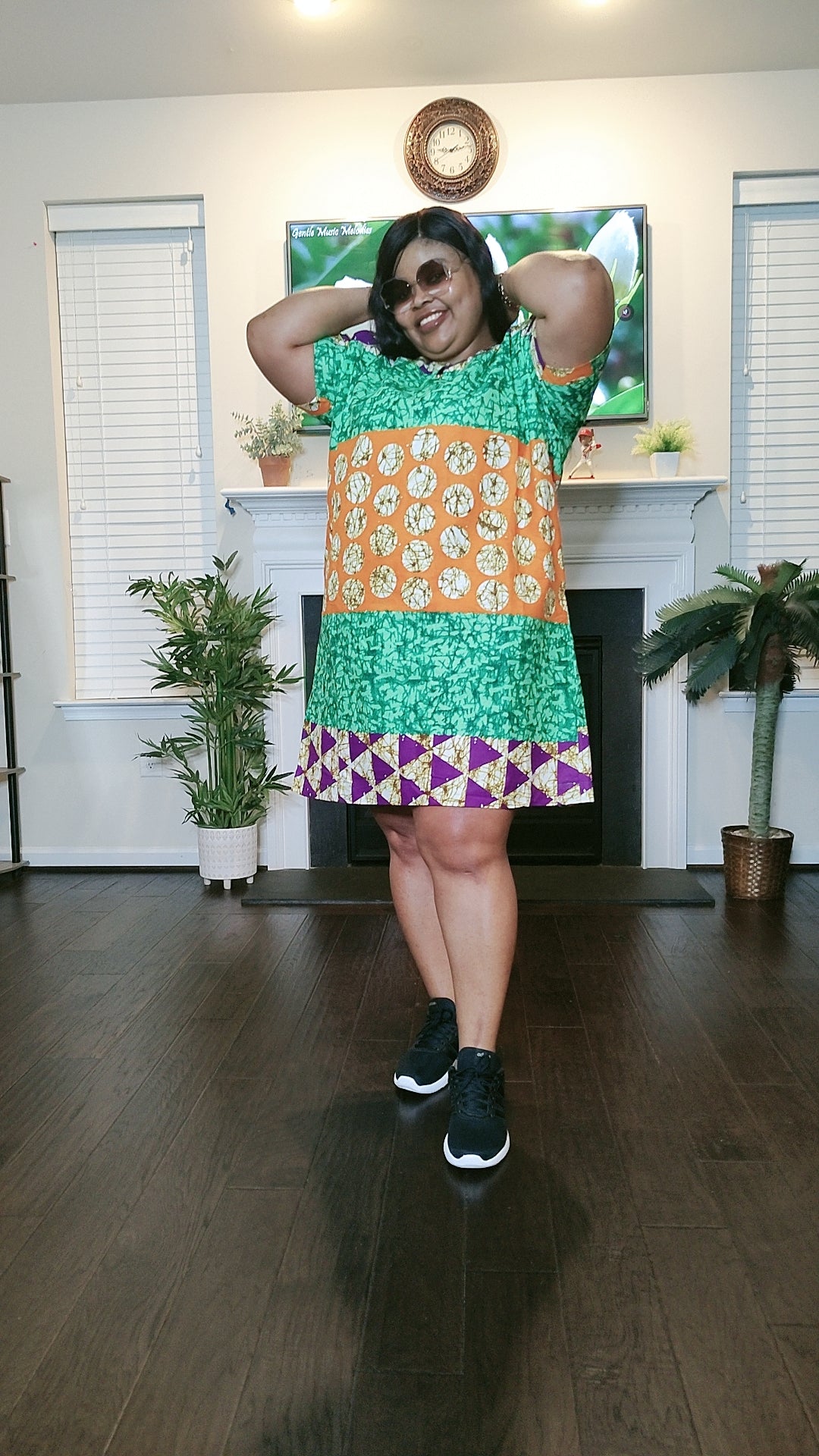 ALARA AFRICAN SHIFT DRESS